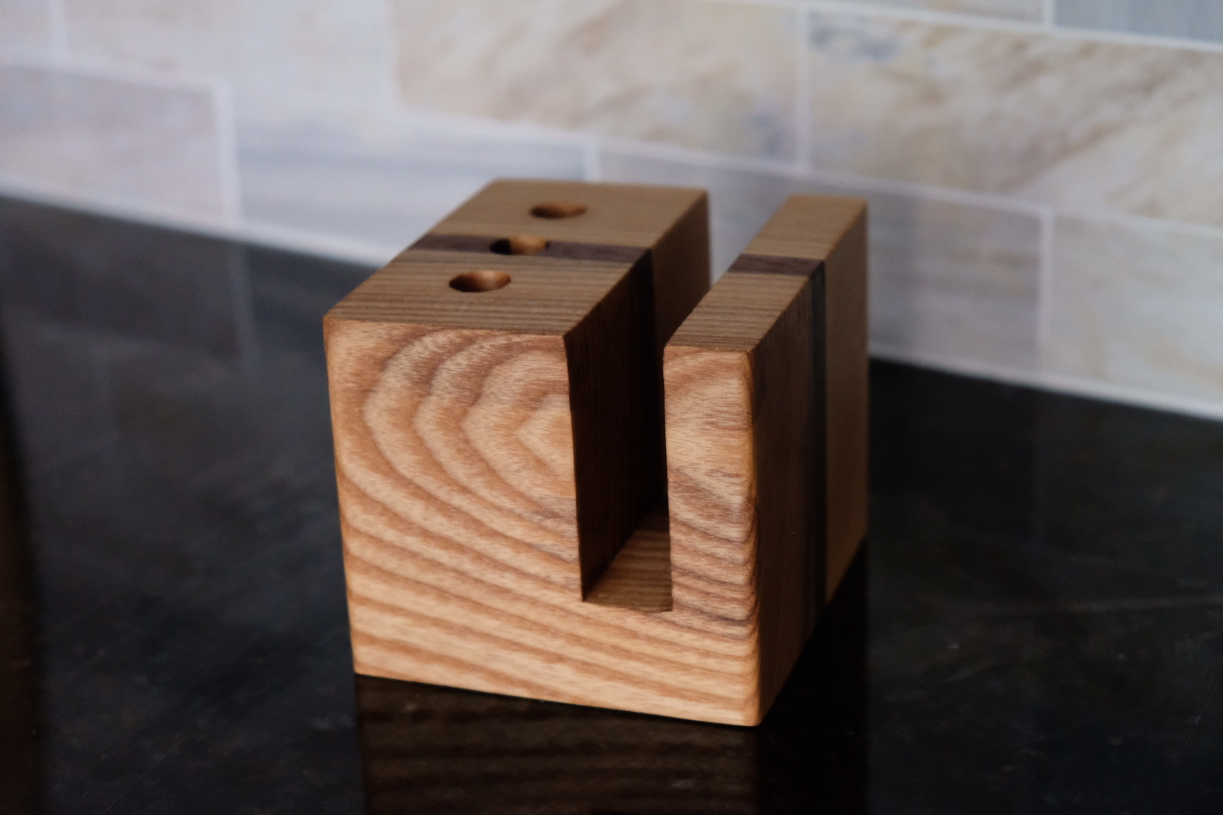 Mini Ash desk organizer