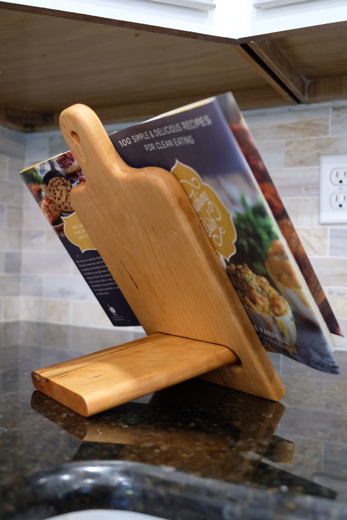 Cherry Cookbook holder